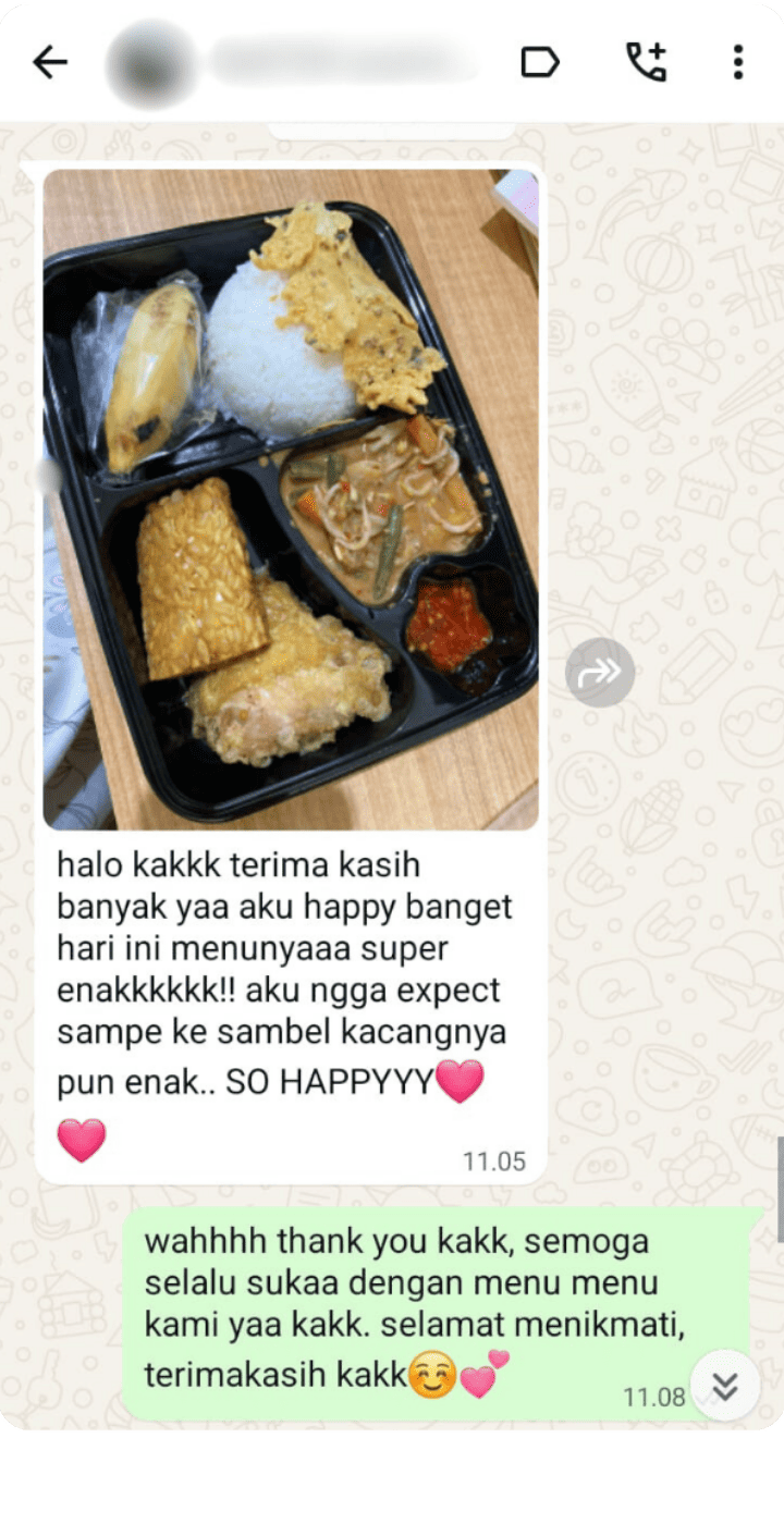 Testimoni WhatsApp 1